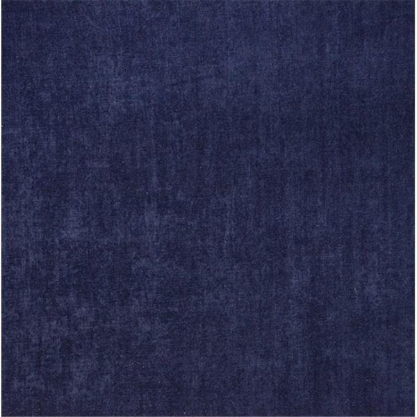 Designer Fabrics Designer Fabrics E161 54 in. Wide Navy Blue Smooth Polyester Velvet Upholstery Fabric E161